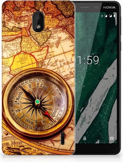 Nokia 1 Plus Siliconen Back Cover Kompas