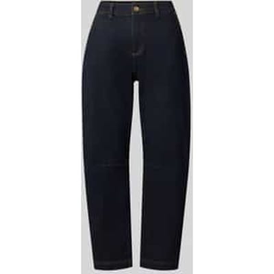 Barrel jeans van katoenmix