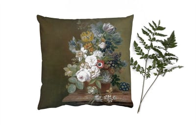 Sierkussens - Kussentjes Woonkamer - 40x40 cm - Bloemen - Eelke Jelles Eelkema - Oude meesters
