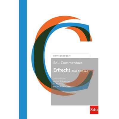 Sdu Commentaar Erfrecht (Boek 4 Bw C.A.) 2020-2021 - Sdu Commentaar