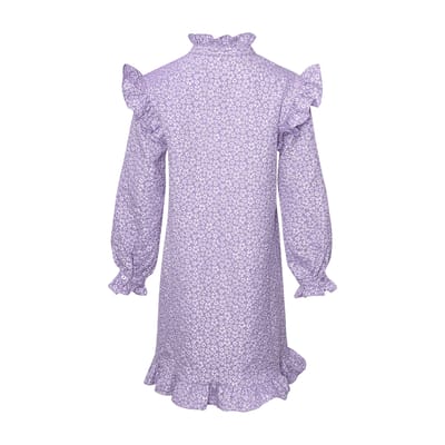 Reno Ruby Ruffle-jurk in lila