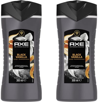 Axe Douchegel Black Vanilla 2 x 300 ml - Fine Fragrance Collection