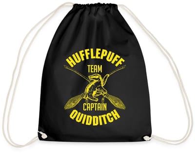 Harry Potter Hufflepuff Team Captain Quidditch Gymtas