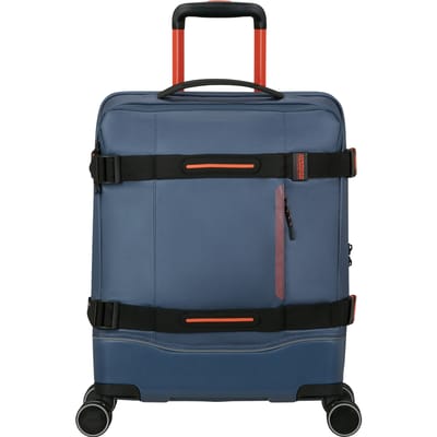 American Tourister Koffer - Urban Track COATED Spinner (4wiel) S - handbagage - Navy/orange - 2,8 kg