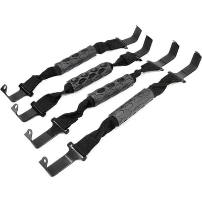 4 Stuks Auto Voor Achter Boven Handgreep Dak Handgrepen Accessoire Geschikt voor Jeep Wrangler JL 2018+ black