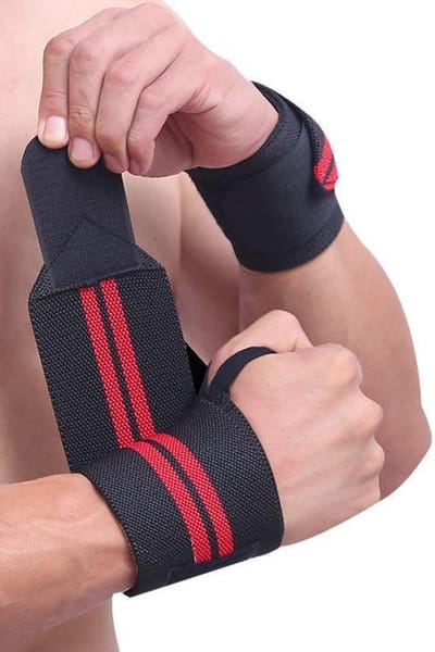 AOLIKES 2x Pols bescherming Brace rood