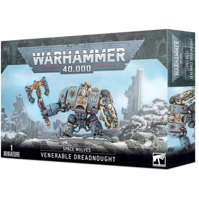 Figurine Games Workshop Warhammer 40k - Space Wolves Dreadnought Venerable