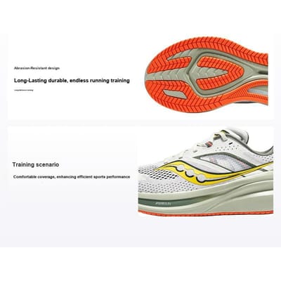 Baskets Saucony Omni 22 Fog Bough Homme Gris S20926-110 42.5 gray