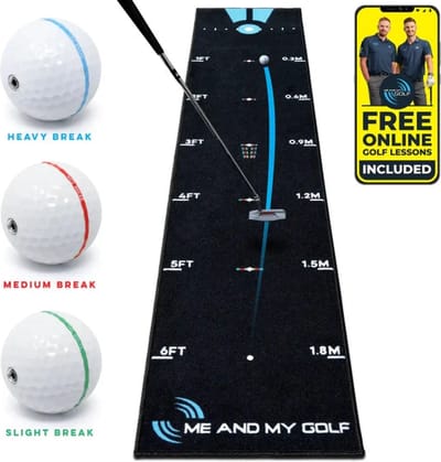 Me And My Golf Breaking Ball Putting Mat: Perfectie in Putten