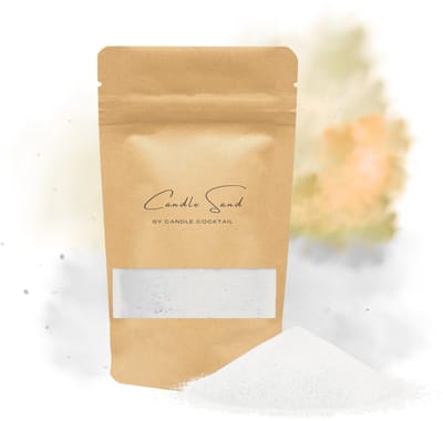 Candle Cocktail® 400g Geurend Kaarsenzand | Vanille | Incl. 8 Lontjes
