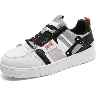 Personnalité Niche Mode Chaussures Homme Été Léger Respirant Homme Vêtements Résistants à l'Usure Chaussures de Sport Tendance Tout-Aller Décontracté Homme 44 noir