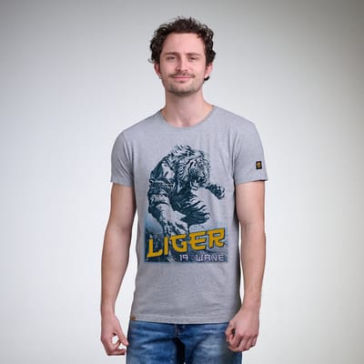 LIGER - Limited Edition van 360 stuks - Francois Veraart - Flying Liger - T-Shirt - Maat 3XL