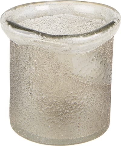 Clayre & Eef Theelichthouder Ø 9x9 cm Groen Glas