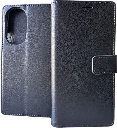Portemonnee Book Case Hoesje Geschikt voor: Motorola Edge 30 Pro -  zwart