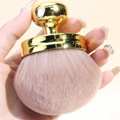 1 st Extra Grote Losse Poeder Make-up Kwast, Zachte Multifunctionele Cosmetische Kwast, Blusher Kwast, Lichaamskwast, Nagels Stofkwast, Draagbaar Make-up Gereedschap