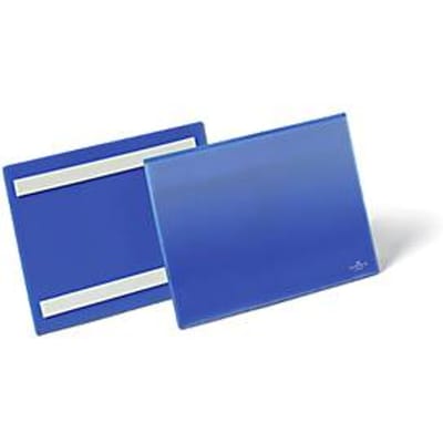 Durable 179507 Etikettentas, zelfklevend Donkerblauw (b x h) 223 mm x 163 mm DIN A5 liggend