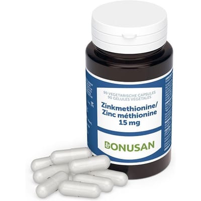 Bonusan Zinkmethionine 15 mg 90 Capsules