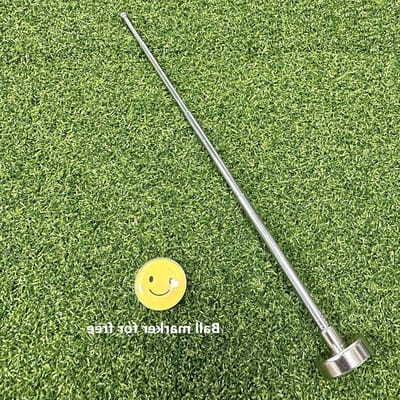 Golfuitlijnstangen - Golf Swing Trainer - Golfspel Verbeteren - Sterk Magnetisch - Max 31cm - Zilver