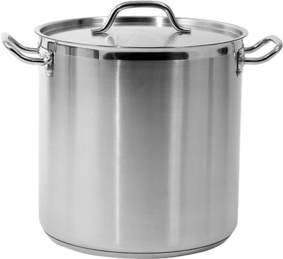 Yato Professionele RVS Pan met Deksel - 32x32cm, 25,7L