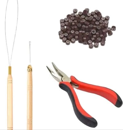 *** Haarverlenging Microring Tang Extensions en wefts Plaatsing~Gemakkelijk voor perfecte haarextensie van Heble® ***