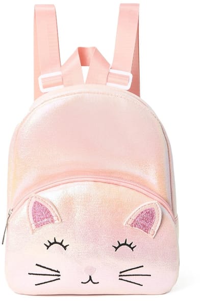 Dailygoods- Kinderrugzak voor meisjes - Schattige Dierenrugzak - Schoolrugzak - Polyester - 23 x 19,5 x 10 cm - Lichtgewicht en comfortabel