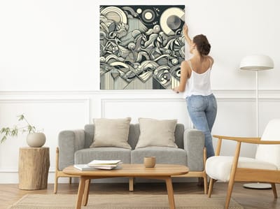 Kunstprint | Wanddecoratie | Forex | 100 × 100 cm