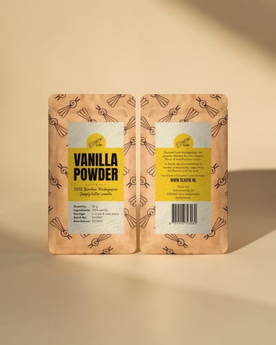Slavik | Bourbon Vanillepoeder Madagaskar - 100% Puur Vanille Poeder - 30 gram