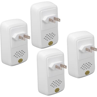 4 Pièces Brancher   Purificateurs Odeur   Silencieux   Ioniques   Ioniseurs pour Maison Chambre Poussière Animaux Odeur
