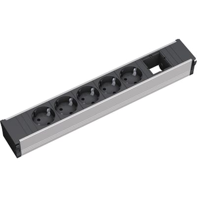 BACHMANN CONI Groot 5x geaard stopcontact 1x ABD