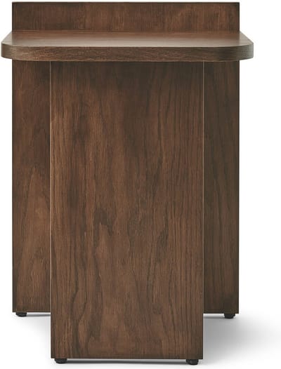 GEJST Design ISMO - Donker eiken bijzettafel of nachtkastje - 33,5x40xh56cm
