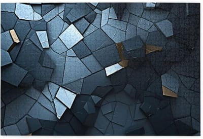 Grijs Mozaïek Print 1000 Stuks Jigsaw Puzzel Premium Houten Puzzel Geschenken Voor Volwassen Familie Bruiloft Afstuderen Gift Verticale Versie