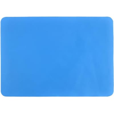 Siliconen Pad Waterdichte Placemat Tafelmat Warmte-isolatie Pad Anti-slip Wasbare Hars Pad voor DIY UV Epoxy Ambachten 40x30cm blauw