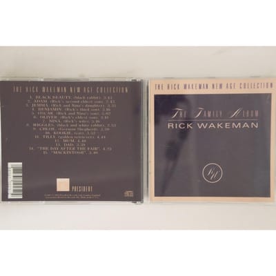 CD RICK WAKEMAN - Family Album 8856110252 RELATIVITY 1989 VS Rock Gebruikt gray