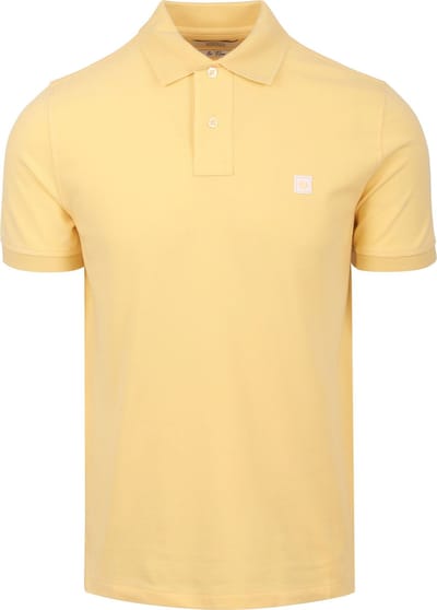 King Essentials The Rene Poloshirt Geel - Maat L - Heren - Polo shirt Heren met Korte mouw