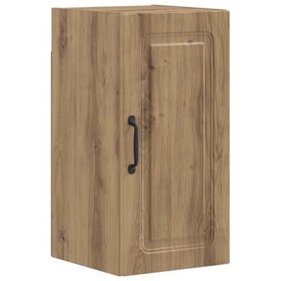 vidaXL - Badkamer - wandkast - UTRECHT - Artisanaal - eiken - 30 - x - 31 - x - 59 - cm