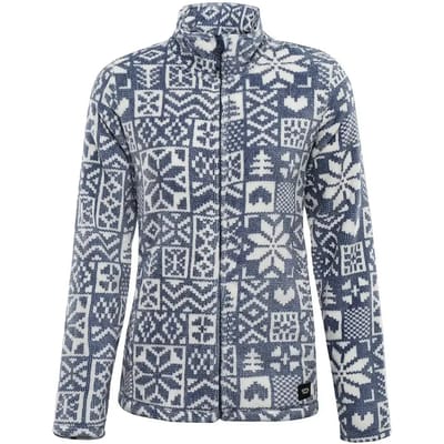 Damesfleece met rits Alpine Pro Eflina