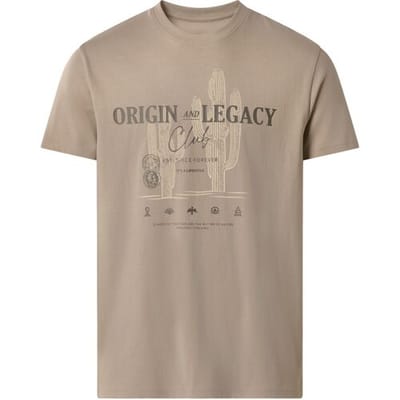 ESMARA MEN Heren T-shirt (Beige, M)