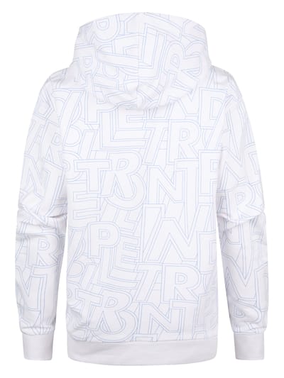 Petrol Industries - Jongens All-over Print Hoodie Oceana - Wit - Maat 128