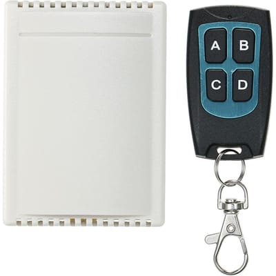 DC 12V 4CH-kanaal 433 MHz draadloze RF-schakelaar Draadloze afstandsbediening met groot bereik DC12V RF 1PCS Remote Control groen