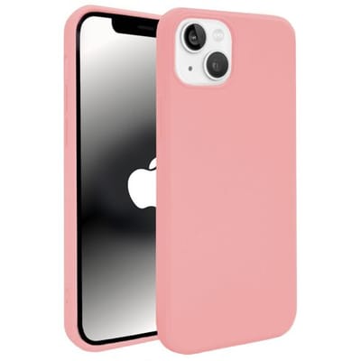 ShieldCase telefoonhoesje geschikt voor Apple iPhone 13 silicone case - roze - Siliconen hoesje - Shockproof case hoesje - Backcover case