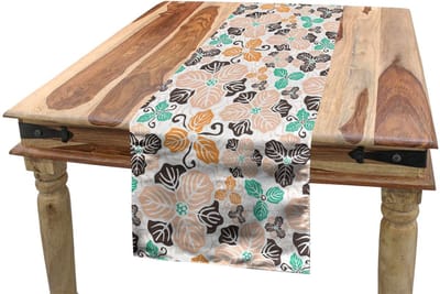 ABAKUHAUS Run_59078 40x225 cm Tafelrunner – Veelkleurig, Wasbaar 40°C
