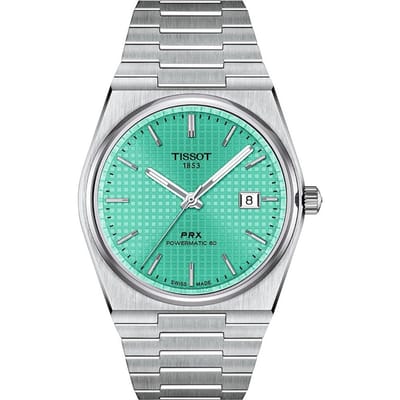 Tissot Roestvrij Staal Groene Wijzerplaat Heren Modehorloge T137.407.11.091.01 groen