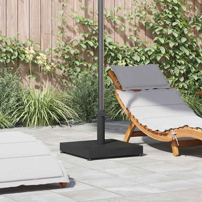 vidaXL - Parasolvoet - Zwart - 45 - x - 45 - x - 31,5 - cm