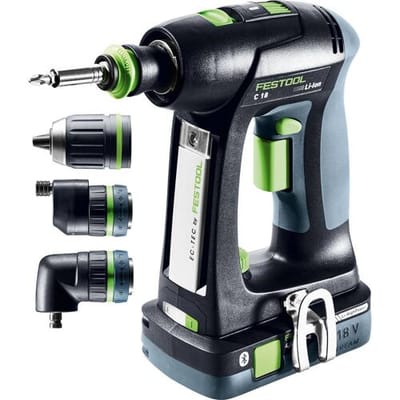 Festool C 18 HPC 4,0 I-Set Accu Schroefboormachine 18V 4.0Ah in Systainer - 577617