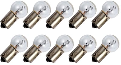 Signaallamp Ba9s 12V 2W - 166 mAh - 10 stuks - G15 Gloeilamp Ø15mm - 29mm - 2500K - Dimbaar