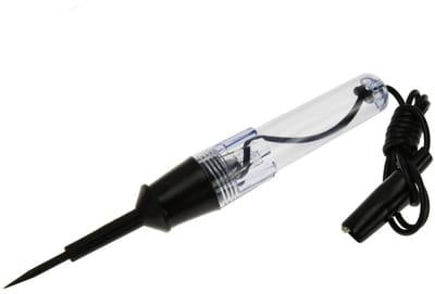 GEKO Spanningszoeker - Circuit Tester - 6/12V - Acryl Behuizing - 85cm Kabel