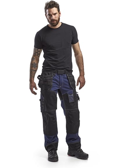 Blaklader Werkbroek X1500 1500-1370 - Marineblauw/Zwart - C146