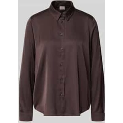 regular fit blouse met knoopsluiting model 'EDRO'