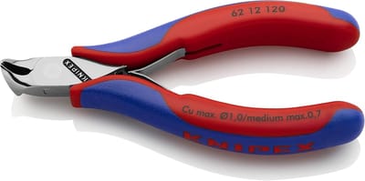 Elektronica Tang - Schuine Tang - Precisie Werk - Gelegeerd Staal - 70 Grams - Meerkleurig