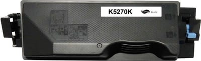 Kyocera TK-5270K - Toner Zwart - 8000 pagina's - Huismerk Compatible - Geschikt voor Kyocera Ecosys M6230cidn Kyocera Ecosys M6630cidn Kyocera Ecosys P6230cdn - K5270K alternatief - Kyocera toner